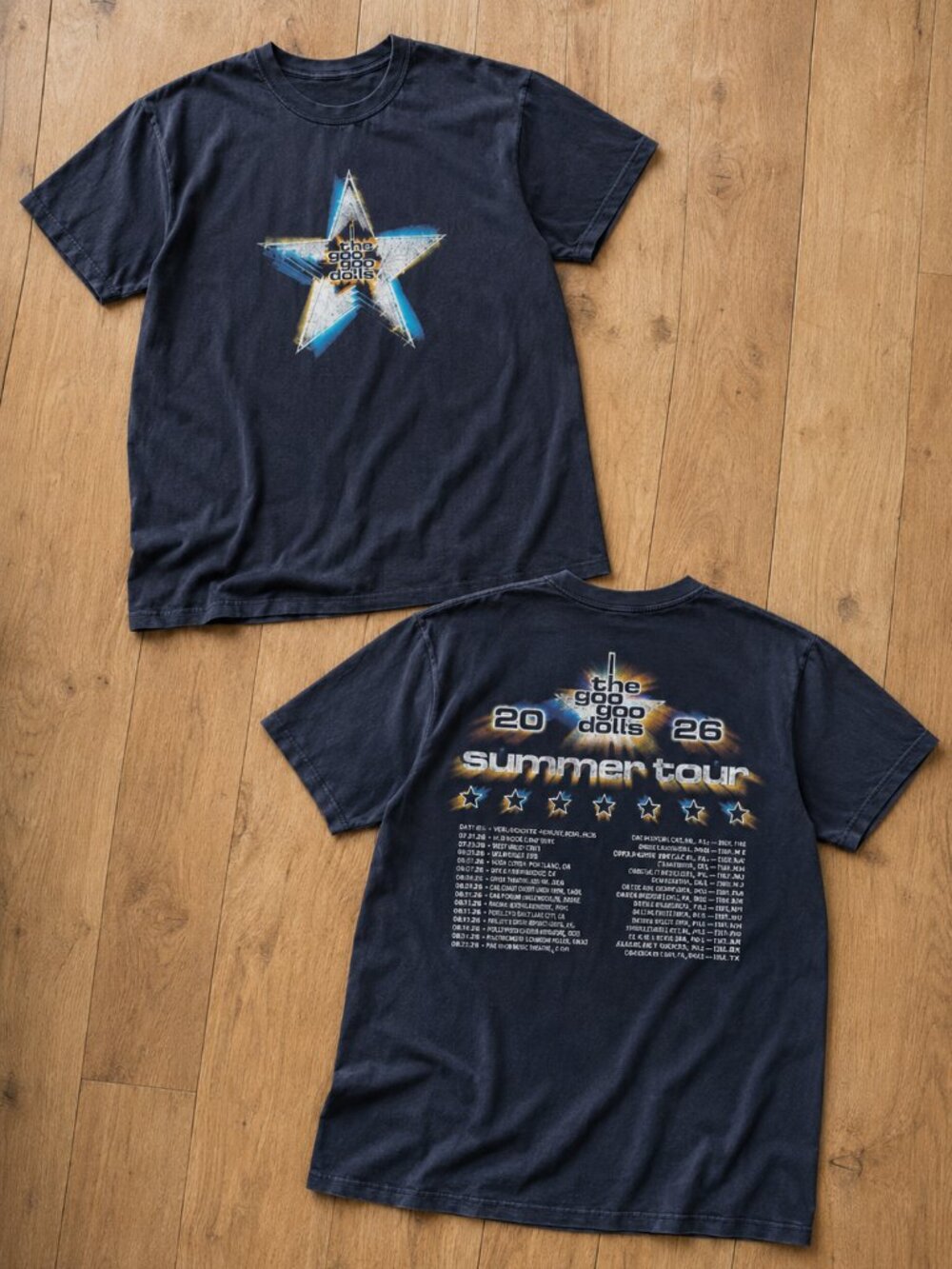Goo Goo Dolls Summer Tour 2026 T-Shirt